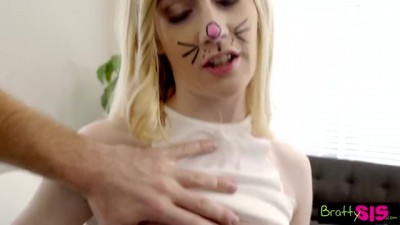 Easter Egg Hunt Leads Lil Bunny To Step Brothers Cock