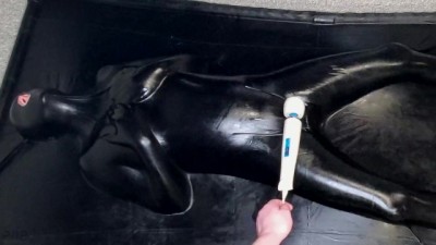 Intense Vacbed Orgasms: Lube & Dildo Play with Kinky Toys!