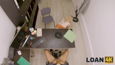 Loan4K: Naughty Babe Gets Down and Dirty with a Moneylender