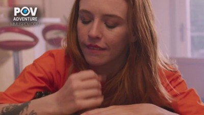 Sizzling Jailhouse Seduction: Naughty PriStepsoner Takes on a Dirty Cop's Demands