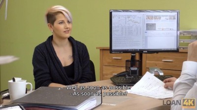 Loan4K: Cash-Desperate Vixen Gets Naughty for Debt Relief