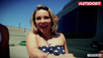 Honey Diamond Big Ass German Slut Hardcore Car Sex