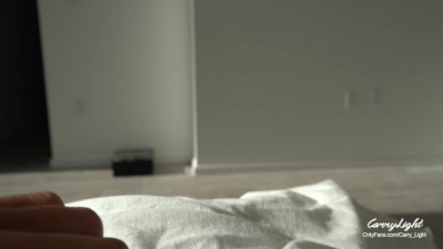 Step Mom Catches Step Son and Gives a Quick Handy Fix: Part 7