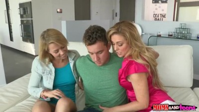 Stepmom & Stepdaughter have some Fun - Bigfuck