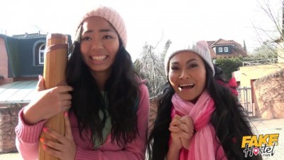 Asian Women getting their Wet Pussies Slammed