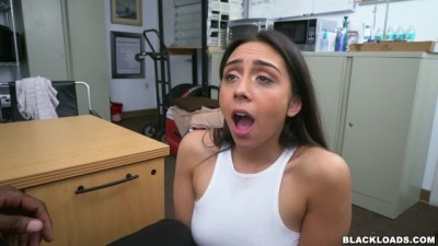 Lilly Hall Gets her Latina Pussy Stretched by Big Black Cock