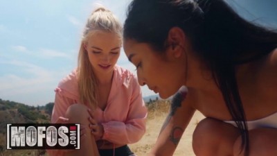 Two Small Tit first Time Lesbians Eat Pussy