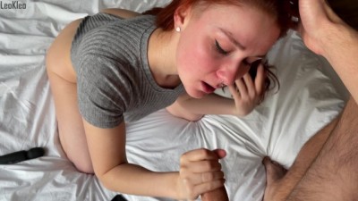 Hardcore BJ and Anal Sex for Passionate Wife LeoKleo