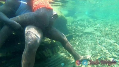 My Stepmom sent me to School but i went to the River to Fuck