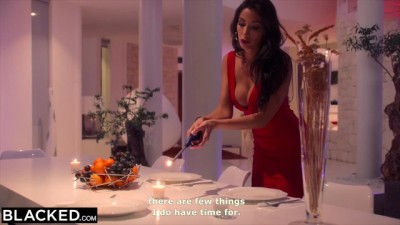 Sexy French Girl can't Resist her Bestie's Man's BBC - BLACKED
