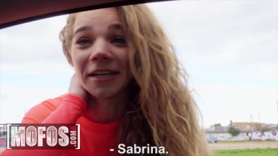 Horny Young Sabrina Spice Auto Stops for a Cock