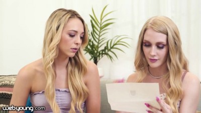 Lily Larimar Comforts her BFF's Pussy after she got Refused from College