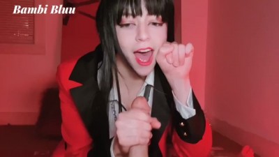 Kakegurui Cosplay Young POV Blowjob Dirty Talk (+18)