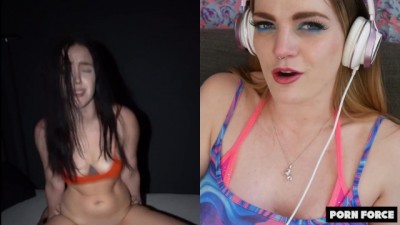 Carly Rae Summers Reacts to ROUGH POWER FUCK MAKES HER BRAIN MELT