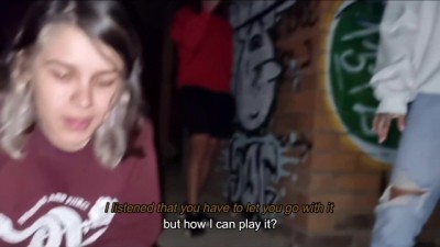 Martina goes to abandoned house to play the OUIJA