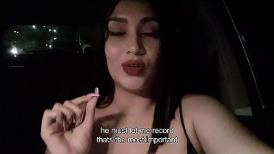 I dress up as a whore of the night and a stranger pays me to fuck in his car