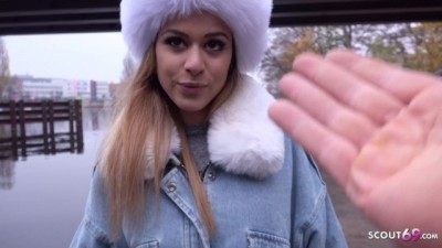 SWEET LATINA GIRL BELLA PICKUP AND ROUGH FUCK IN BERLIN AT HOLIDAY TRIP
