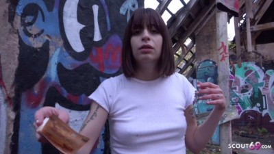 TINY EMO GIRL SILVIA RARE ROUGH FUCK I PICKUP MINI TITS AND DIRTY SEX