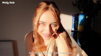 Molly Kelt - A virgin fucked an escort with Onlyfans