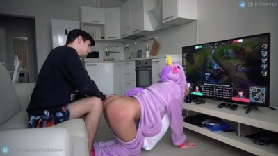 JULIALEXXX - Cum in the unicorn in the final LCL