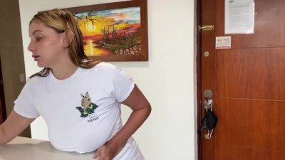I paid my latina maid for sex