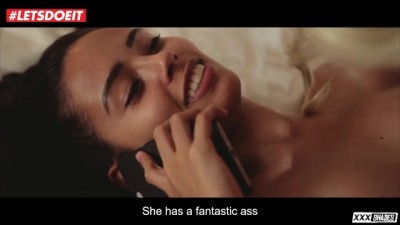 Horny Brunette Buys a Sex Doll For Kinky Threesome