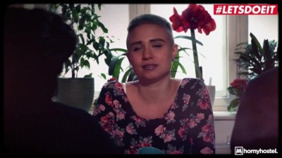 Short Hair German Babe Gabi Gold Fucked By BBC