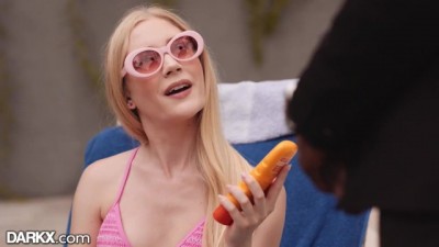 Emma Starletto - Petite Blonde Snob vs Her Big Dick Butler