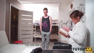 Alicia Hole - Boy instead of learning biology nicely fucks his busty tutor
