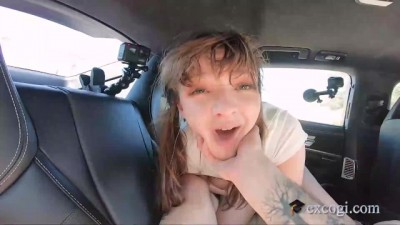Nerdy Nympho Honey Hayes Gets Pigtailed Face Fucked!