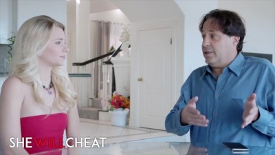 Petite Cute Riley Star Cheats On Her Husband While He Watches