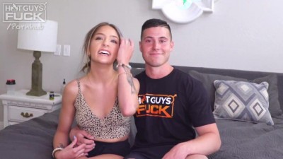 Petite Spinner Gets Cock From New Stud Calvin!