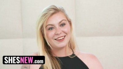 Krissy Knight - Great First Impression On Her First Ever Porn Gig - Team Skeet