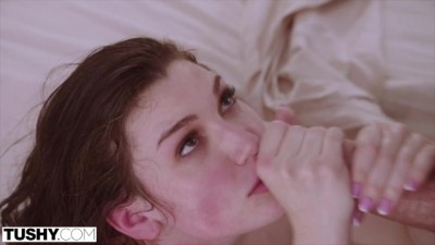 Anal loving Lily shows off her skills in an interview - Tushy