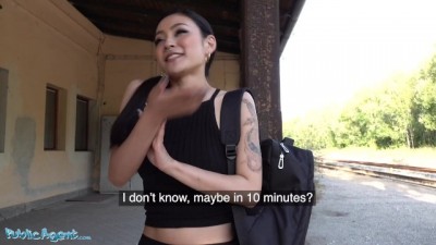 Japanese Beauty Rae Lil Black Fucks for Cash