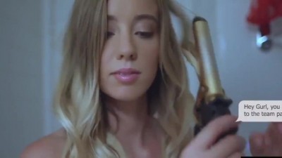 Naughty College Teen Likes Rough Gangbang with BBC