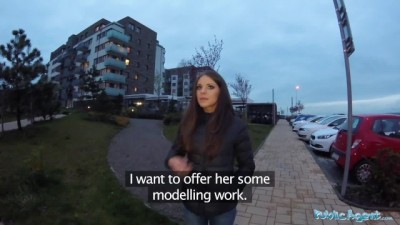 Sexy Shy Russian Babe Fucked by a Stranger