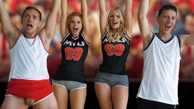 The Real Taboo Foursome Helps Football Stepmothers Daughters Celebrate Their Victory