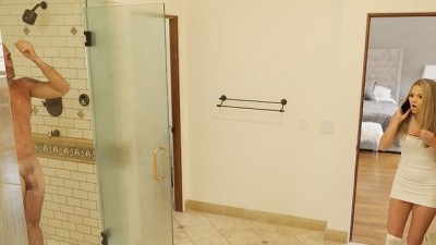 Stepdaughter Infiltrates Stepfather's Shower