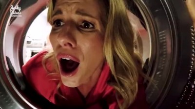 Fucking my Step Mom in the Ass while she is Stuck in the Dryer