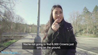 Asian Teen Alina Crystall Fucks Stranger for Cash