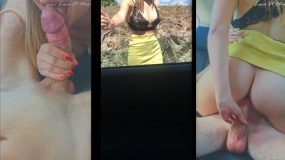 Jeune Autostoppeuse Sexy Prend un Creampie Sur Snapchat
