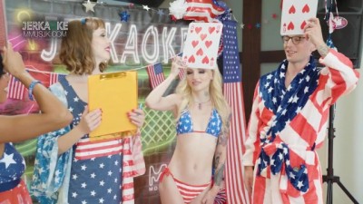 Hot July 4th: Sexy Trio Fireworks and Naughty Shenanigans